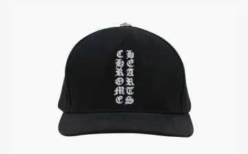 Chrome Hearts Vertical Logo Hat Black