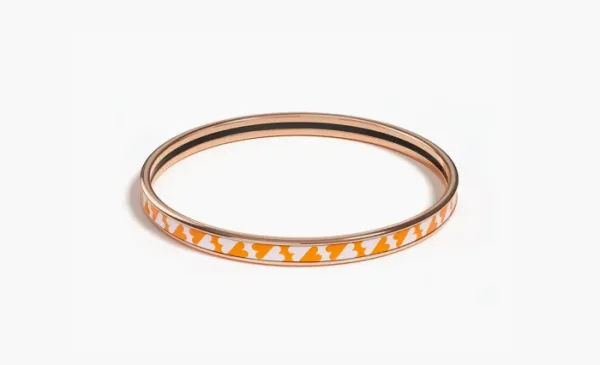 Hermes Bracelet Harnais de Cœur Orange