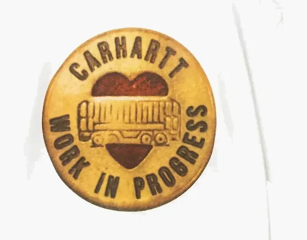 Carhartt WIP Button Work In Progress T-Shirt White