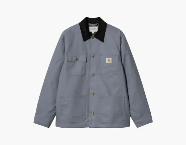 Carhartt WIP Michigan Chore Coat Grey