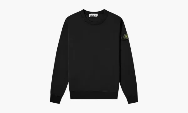 Stone Island Garment Dyed Crew Sweat "Black"
