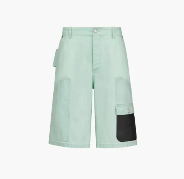 Dior x Stone Island Bermuda Shorts Light Green