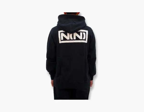 Number (N)ine N(N) Zip Up Hoody Sweatshirt Black
