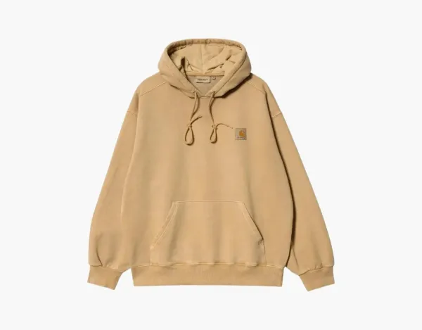 Carhartt WIP Hooded Chase Sweatshirt Tan