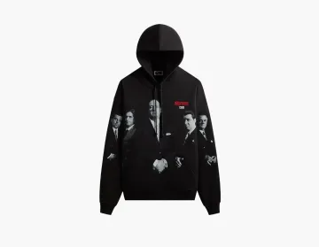 Kith x The Sopranos Arched Character Nelson Hoodie Black