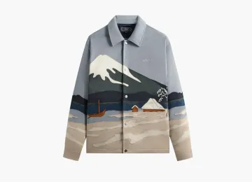 Kith Scenic Winter Microsuede Overshirt Kindred