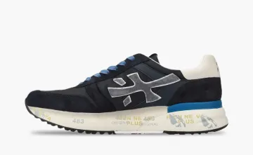 Premiata Sneaker Blau Herren Blue