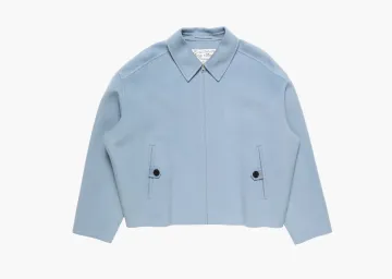 Acne Studios Cashmere Jacket Dusty Blue