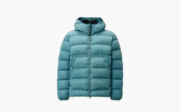 C.P. Company Hooded Down Jacket Blue