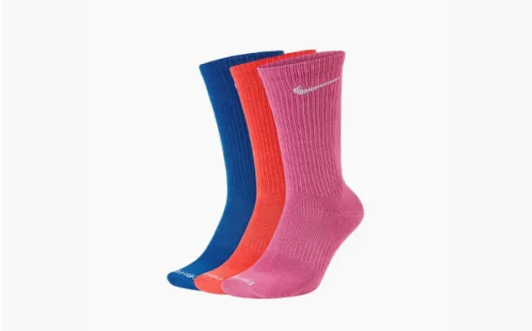 Nike Everyday High Crew Socks 3 Pairs Multicolor