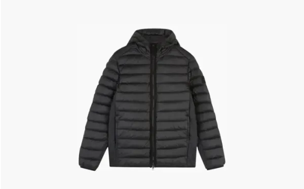 Stone Island Hooded Jacket Black