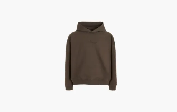 Maison Margiela Logo Embroidered Long-Sleeve Hoodie Military Olive