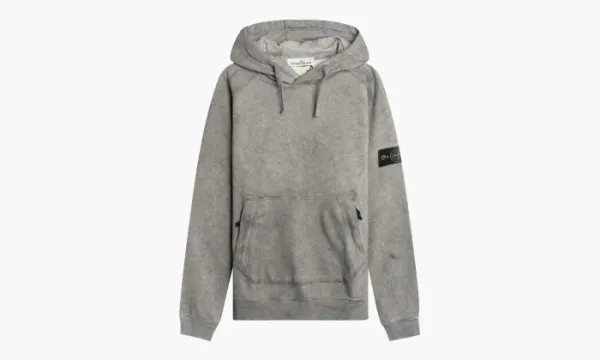 Stone Island Dust Treatment Hoodie Grey