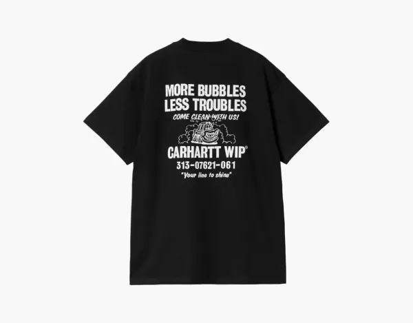 Carhartt WIP Less Troubles T-Shirt Black