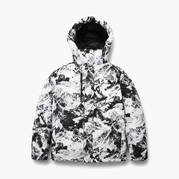 The North Face White Label Challenge Air Down Jacket Snow Mountain White