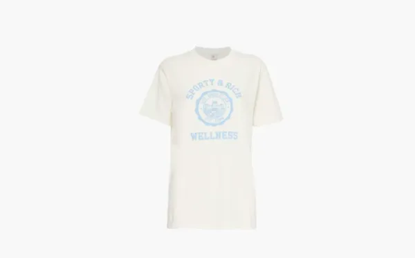 Sporty & Rich Emblem Unisex T-Shirt White