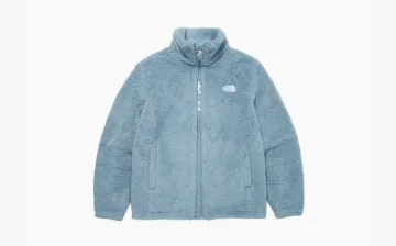 The North Face Comfy Fleece Zip Up Powder Blue
