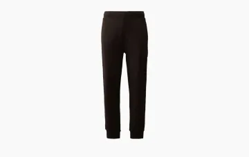 C.P.Company Diagonal Raised Fleece Cargo Lens Sweatpants Black