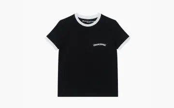 Chrome Hearts Horseshoe Logo T-Shirt Black