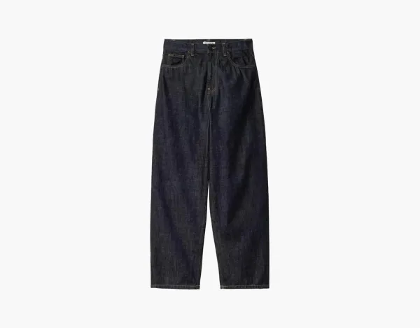 Carhartt WIP Brandon Wide-Leg Jeans Blue Rinsed Denim