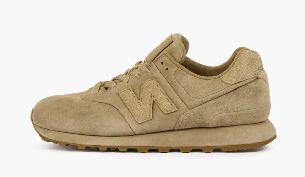 New Balance 574 Ghost x Stone Island Dark Beige
