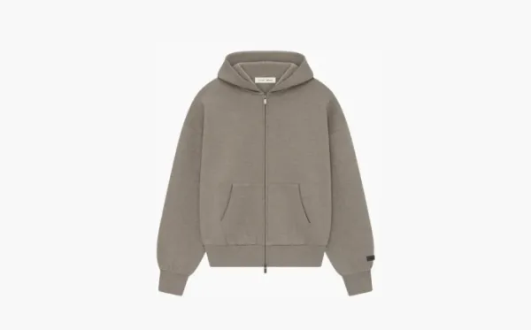 Fear of God Essentials Classic Full Zip-Up Hoodie Homestead Heather