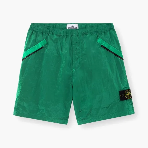 Stone Island Nylon Metal Econyl Shorts Malachite