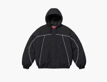 Supreme Studded Stadium Jacket Black