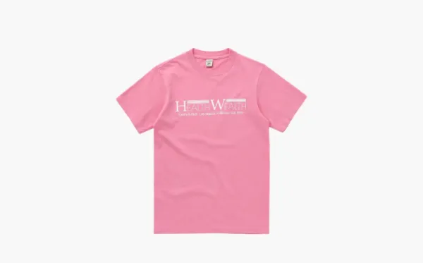 Sporty & Rich HEALTH WEALTH 94 T SHIRT Pink