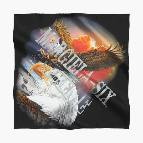 Supreme x MM6 Maison Margiela Eagle Silk Scarf Multicolor