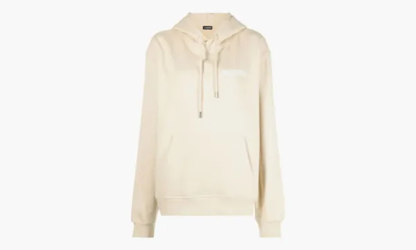 Jacquemus Le Sweatshirt Hooded Sweatshirt Light Beige