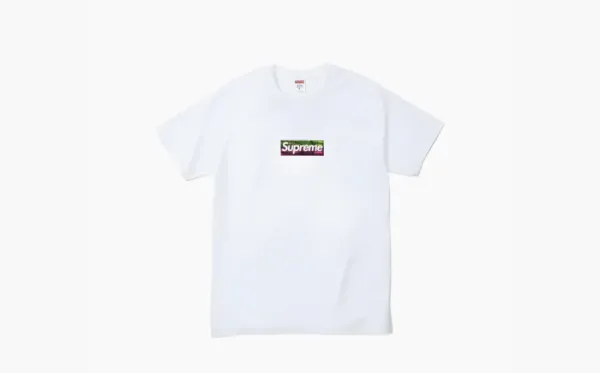 Supreme Los Angeles Fire Relief Box Logo Tee White