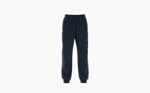 Stone Island Heavy Jersey Sports Pants Blue