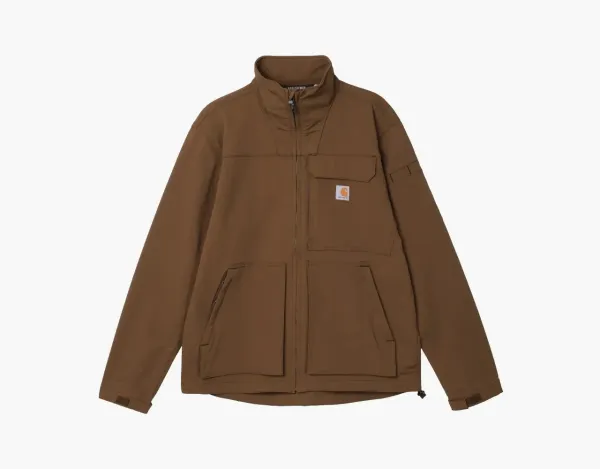 Carhartt 105342 SUPER DUX LIGHTWEIGHT MOCK-NECK JACKET logo RELAXED FIT