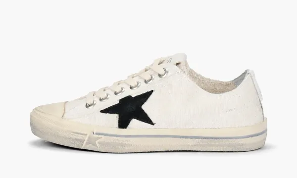 Golden Goose V-Star WMNS Ecru Black