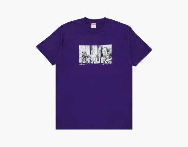 Supreme Mister Cartoon Pow Tee Purple