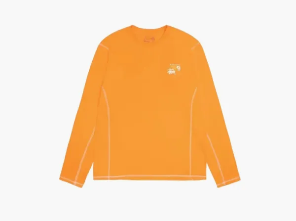 Stussy x Mountain Hardwear Long Sleeve T-Shirt Alpine Orange