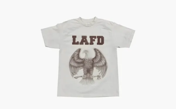 Streetwear × Travis Scott Travis Scott LAFD T Shirt White