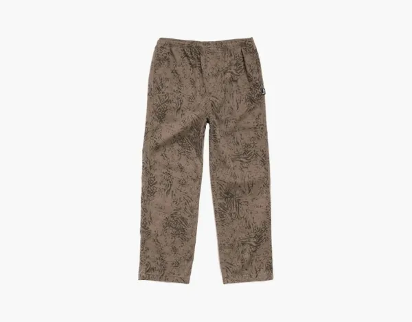 Stussy Beach Cotton Twill Pants Fossil