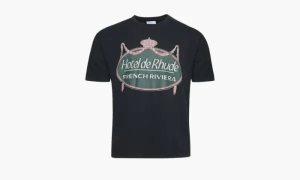 RHUDE Riviera Tee Vintage Black