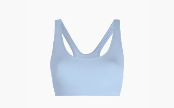 Sporty & Rich Racerback Sports Bra Blue