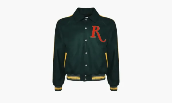 RHUDE Varsity Jacket Green