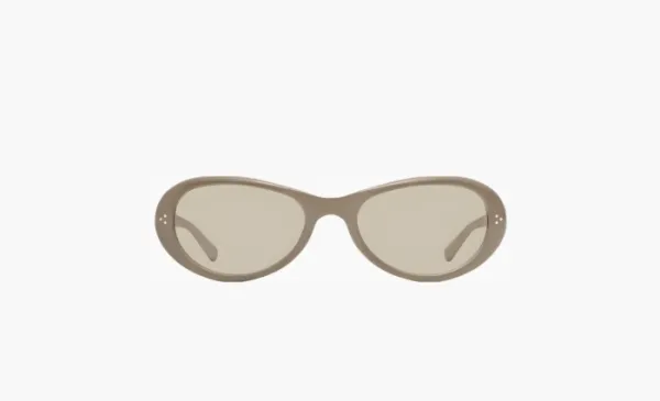 Gentle Monster Plastic Frame Irregular Shape Sunglasses Unisex Brown
