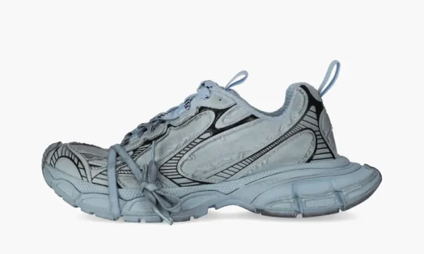 Balenciaga 3XL Sneaker Worn-Out - Light Blue