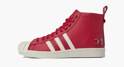 Thug Club x Adidas Superstar Boot Luxe Red White