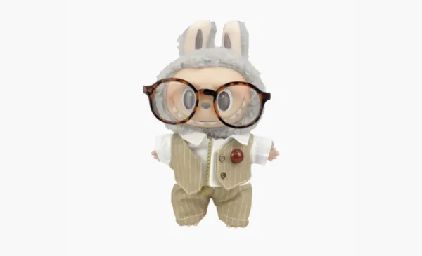 Pop Mart Hang Tag Box London Morning Mist (Sesame Bean)