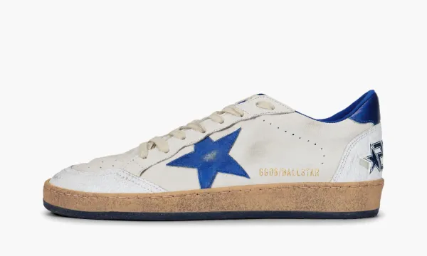 Golden Goose Ball Star White Blue