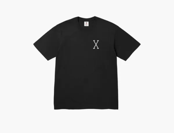 Supreme x 40 Acres Malcolm X Tee Black