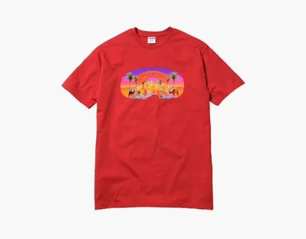 Supreme SS17 Mirage Tee Red