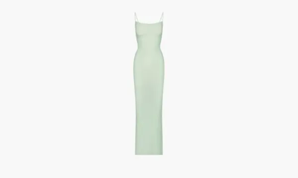 SKIMS Soft Lounge Long Slip Dress Green